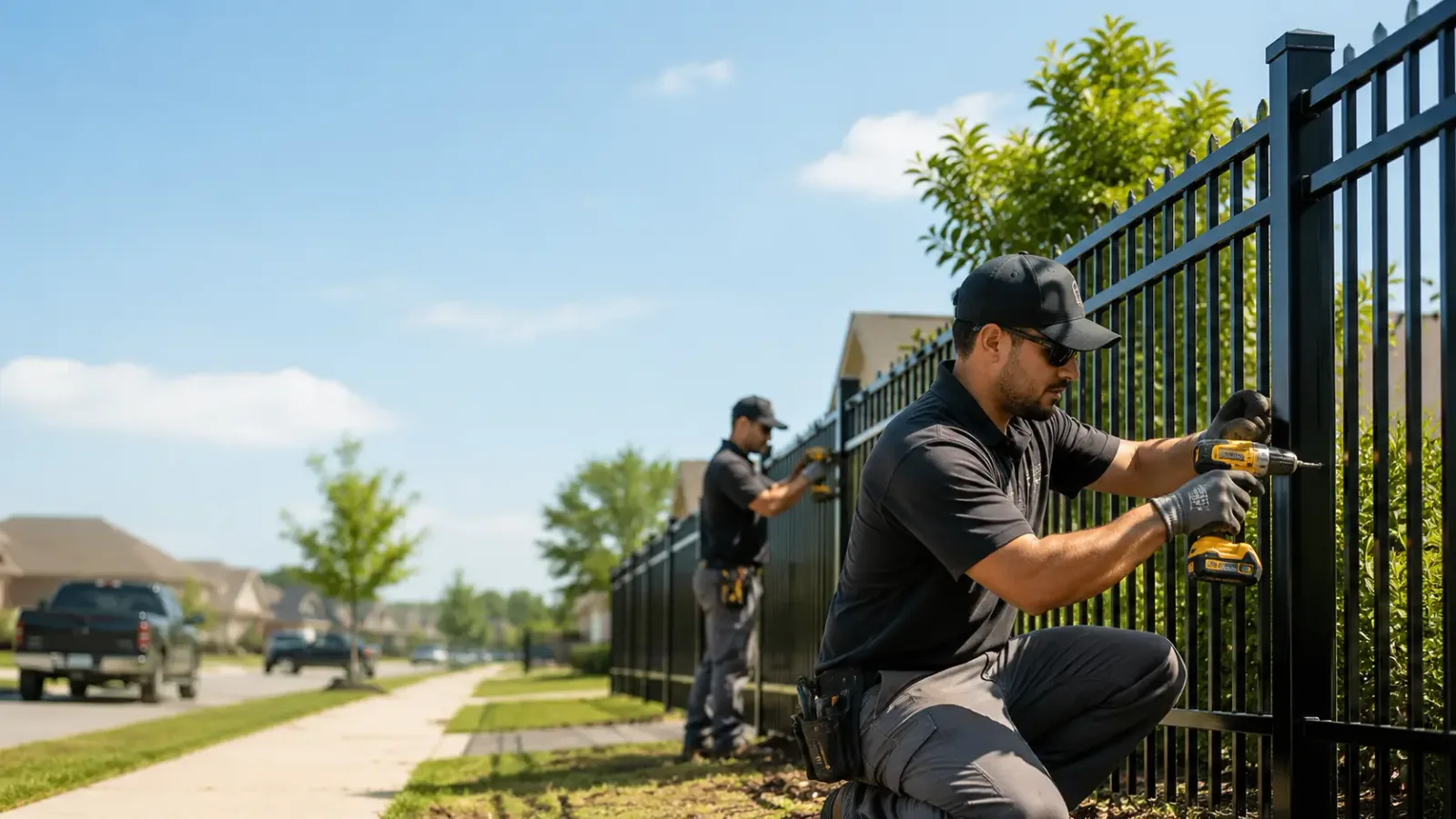 Metal Fence Installation in Cross Lanes, WV